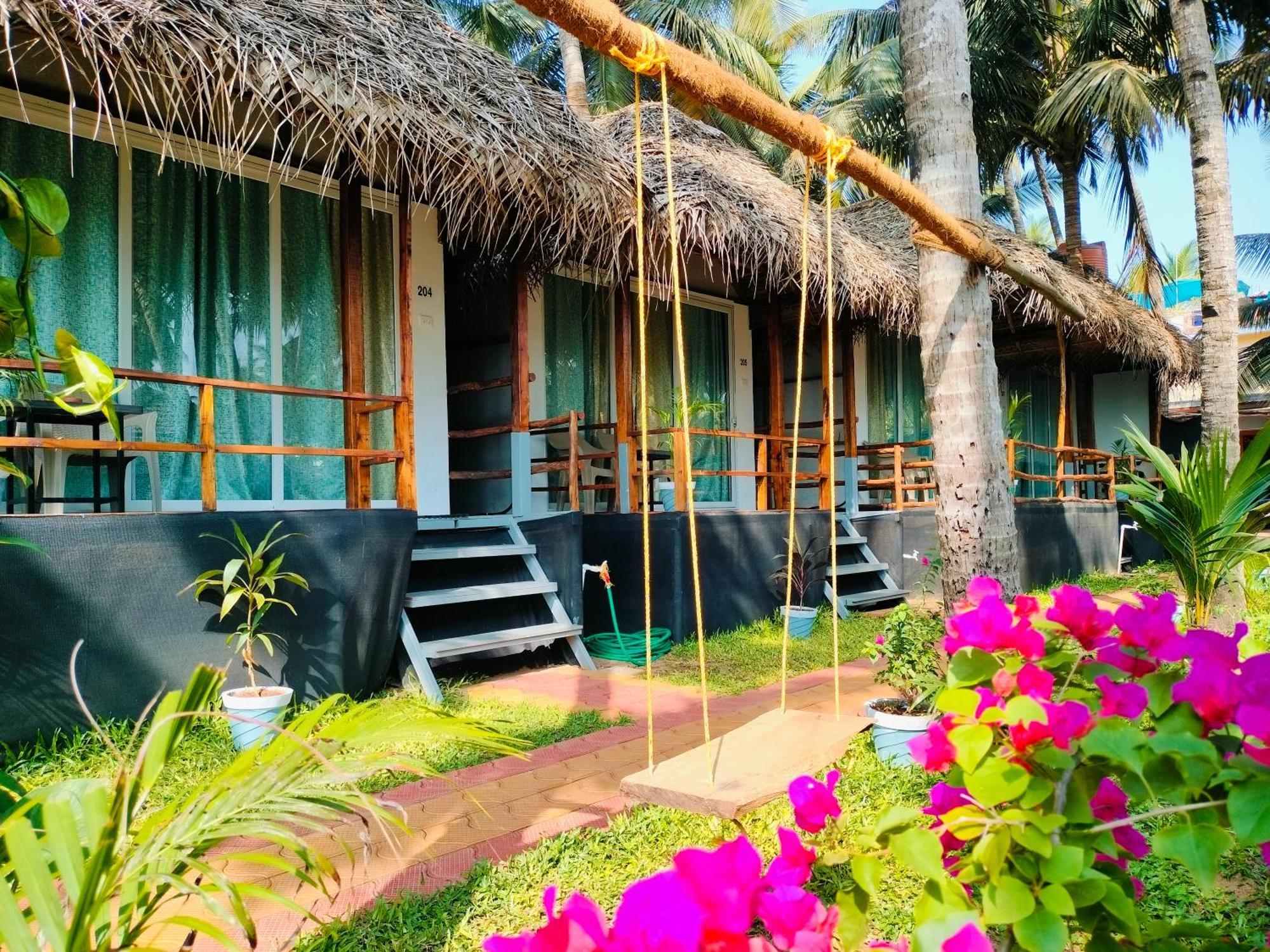 Agonda Beach Chalets Luaran gambar
